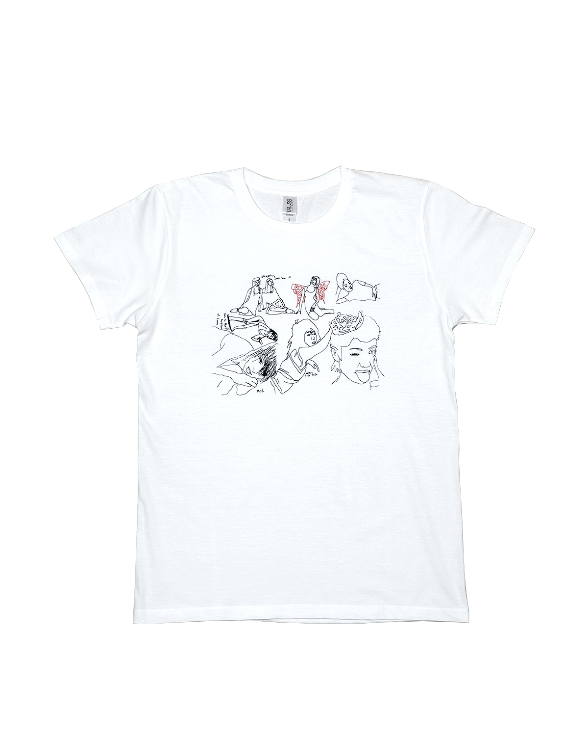 White Boyfriend Tee