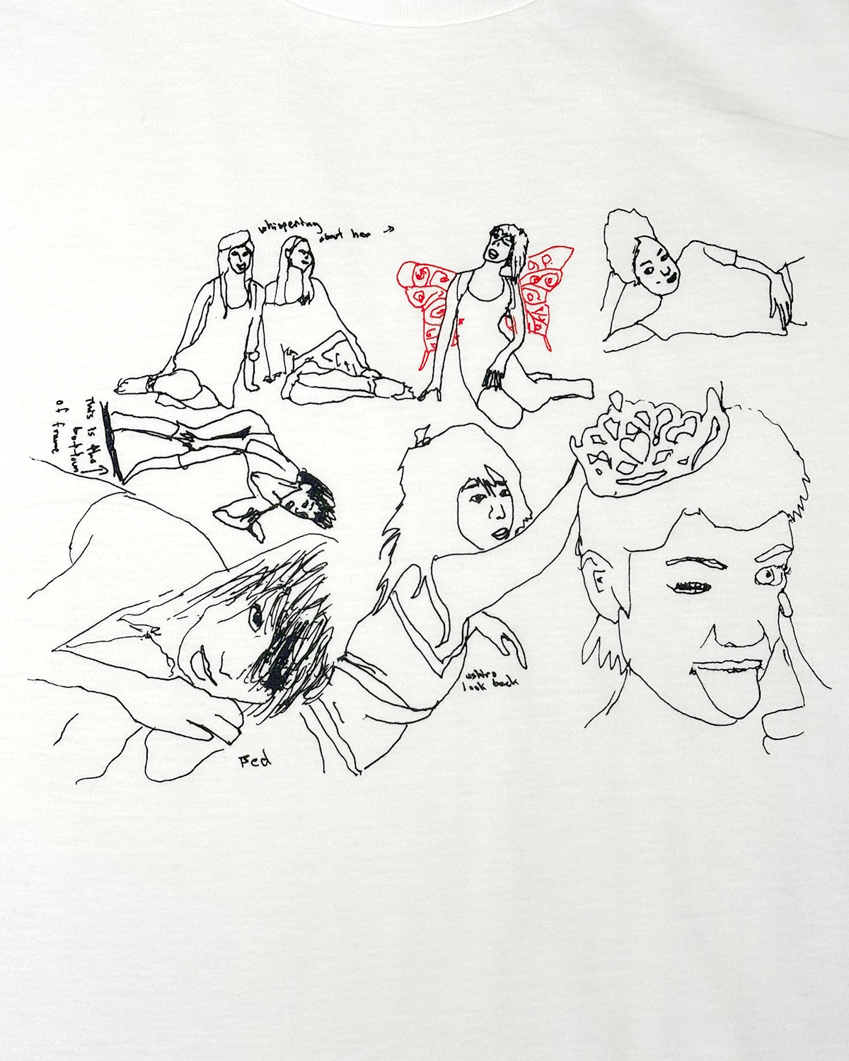 White Boyfriend Tee